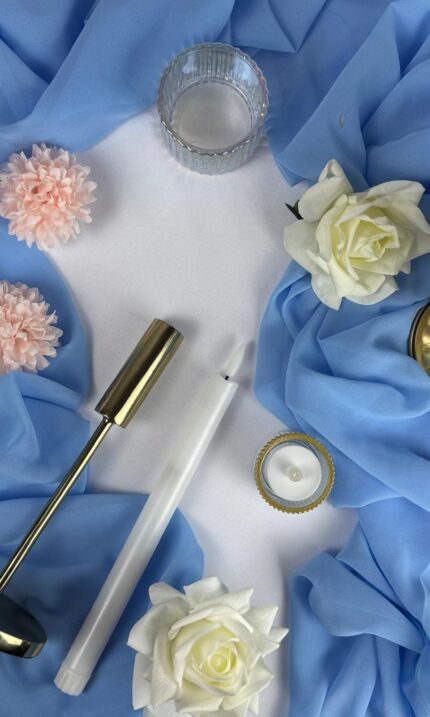 Tischläufer babyblau